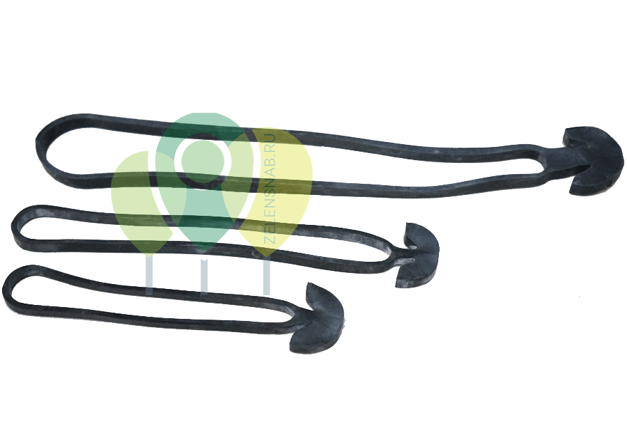 Эластичный якорный фиксатор к опоре